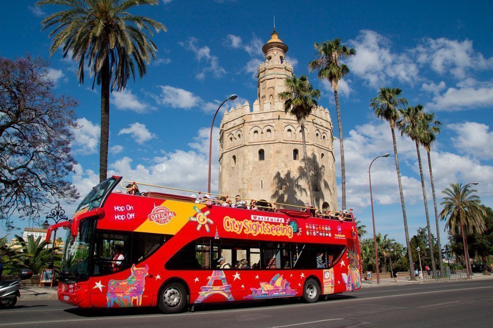 Autobús turístico de Sevilla